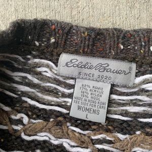 Eddie Bauer Sweaters - Eddie Bauer Large Brown Zip Up Sweater Eddie Bauer Sweaters - Eddie Bauer Large Brown Zip Up Sweater